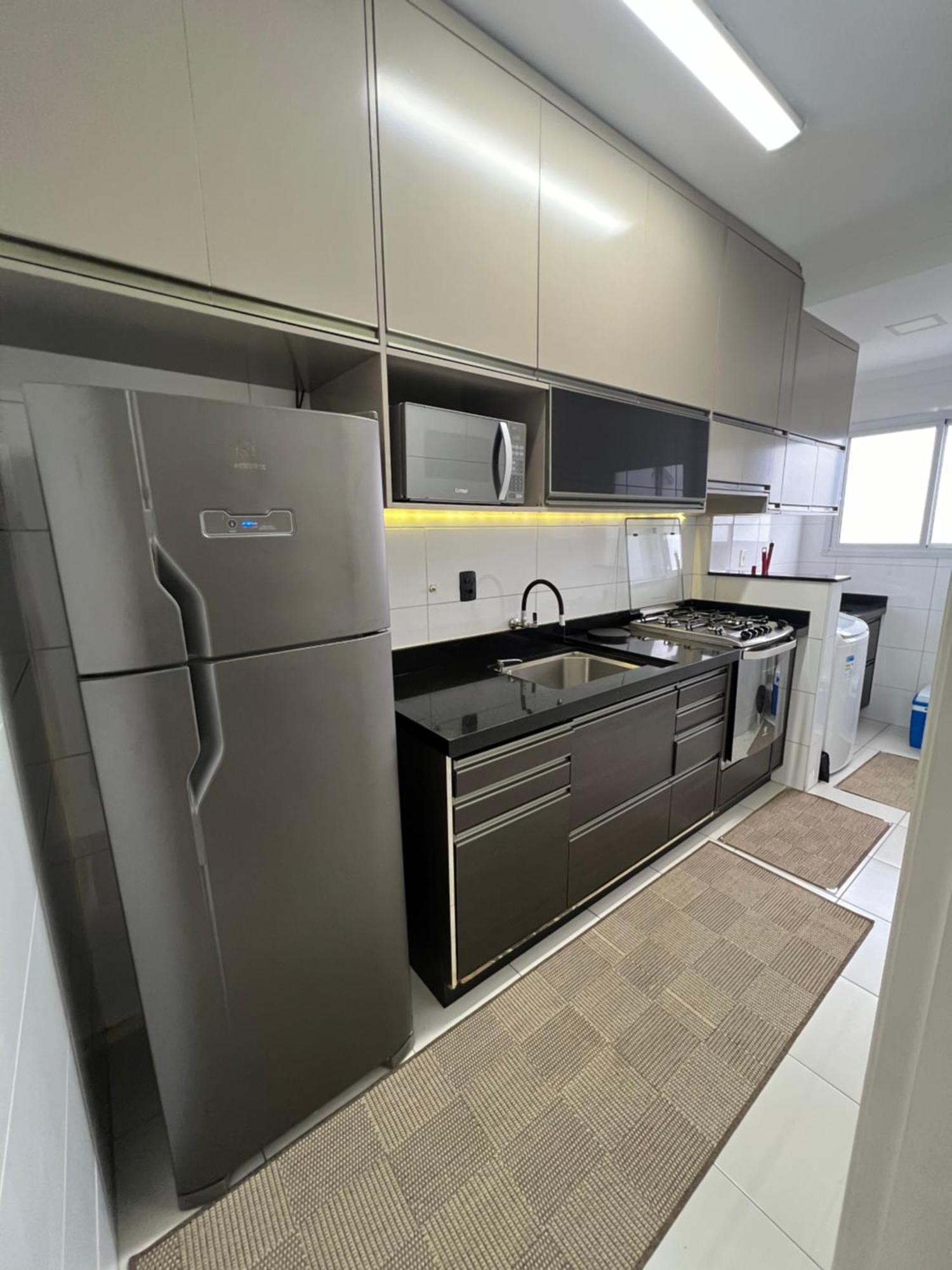 Aconchegante Apto 2 Dorm Guilhermina Praia Grande  Exterior foto