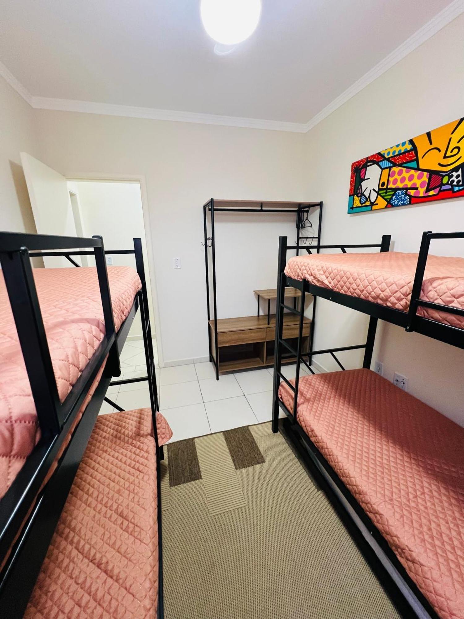 Aconchegante Apto 2 Dorm Guilhermina Praia Grande  Exterior foto